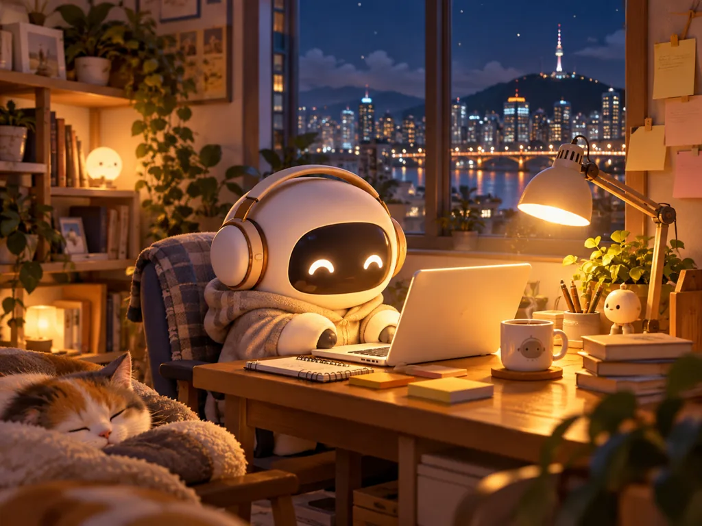 자는 동안 알아서 일하는 AI 상상했어요